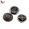 Guanlong brand 2018 popular fashion Skeleton cool double jean jacket metal buttons
