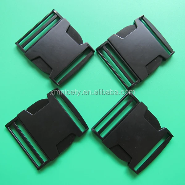 National Molding Stealth Black Side Release Buckles – 10-Pack, Made In USA