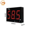 Wall mounted digital USB cable power supply large screen digital sound level meter