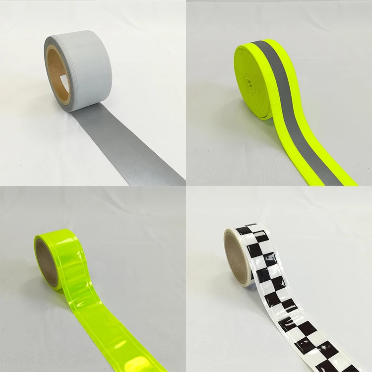 Dingfei Custom Printed Reflective Tape For Firefighter, EN471 Sew On Police PVC Reflective Tape For Clothing Made In China