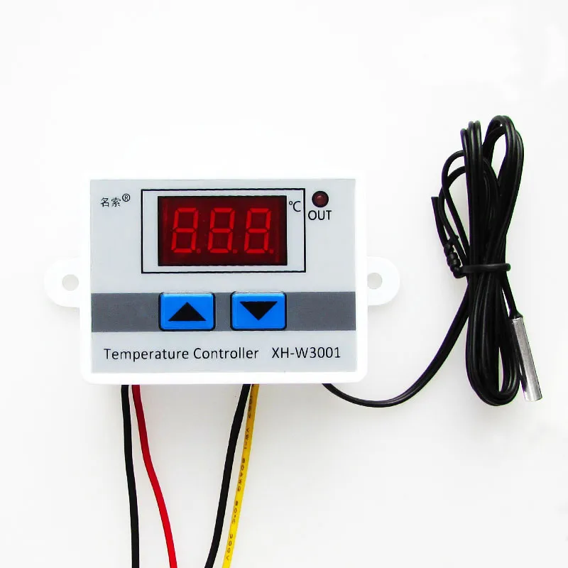 SDENSHI 1 Pc Contrôleur de Température de Thermostat LED Numérique 10A XH-W3001 Interrupteur 220V 