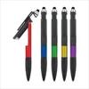 Multi Function Novelty Led Light Pen Folding Phone Bracket With Touch Screen Ballpoint Pens For Night Visual Writing Power To Wr