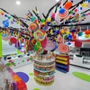 new candy shop decoration lollipop fiberglass candy for display