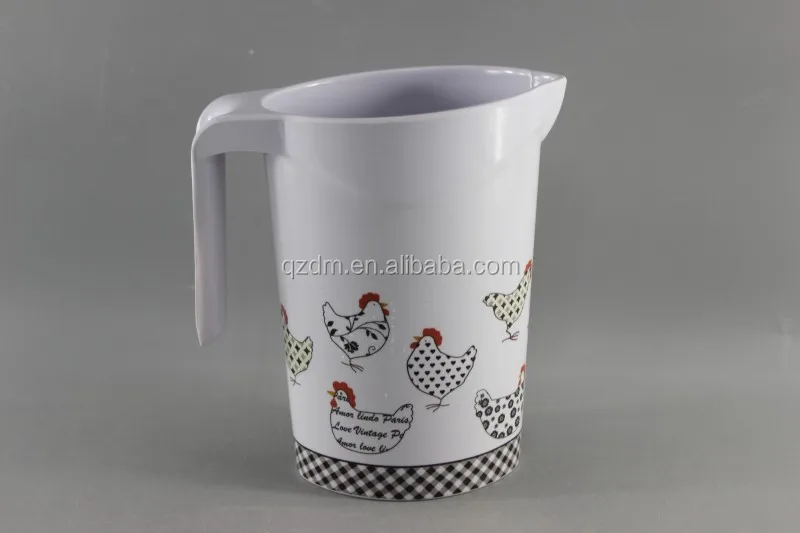 Melamine water jug , Melamine Jug With handle