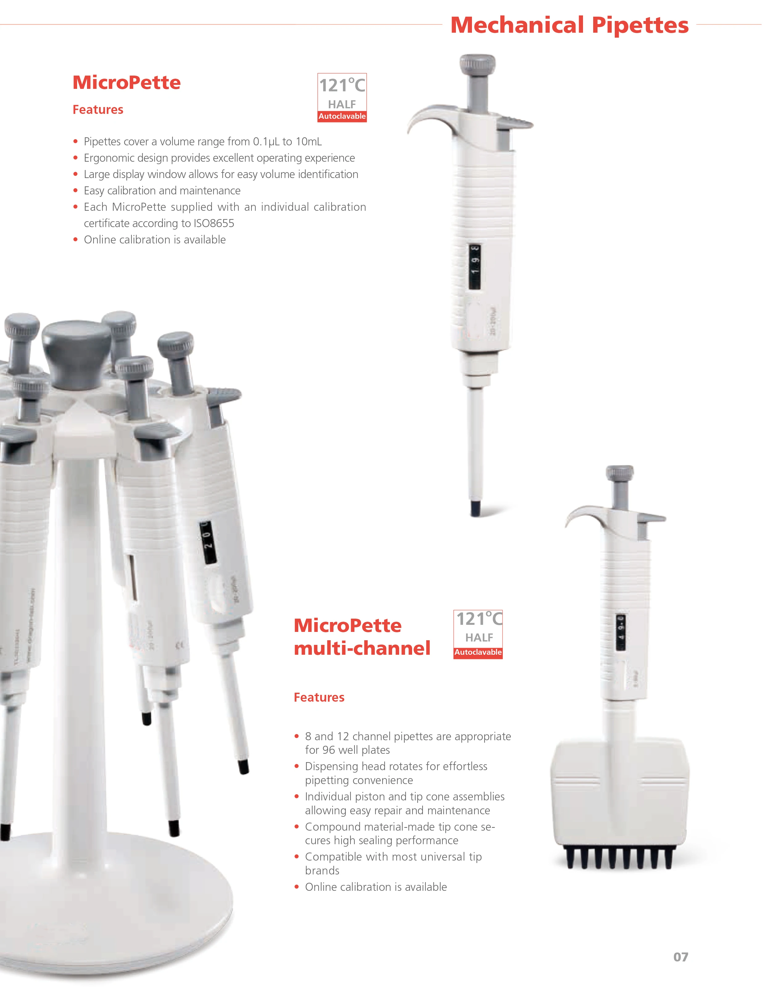 Brand Lab Large 10ml Automatic Auto Accumax 8 Channel Transferpette