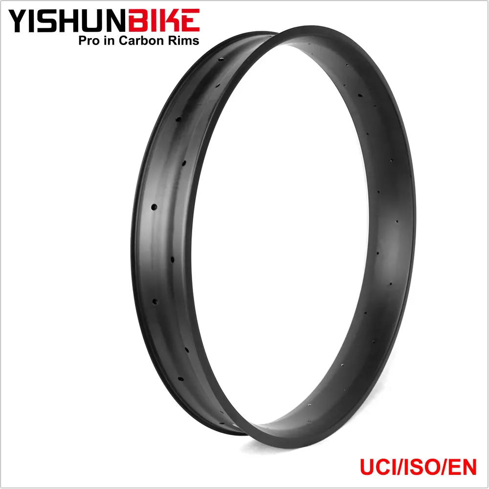 542mm Erd 26er Fat Bike Rims 22mm Depth 85mm Wide Double Wall Carbon