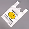 Wholesale Plastic T-shirt Thank You Bag Shopping Take Out Bag For Food Packing