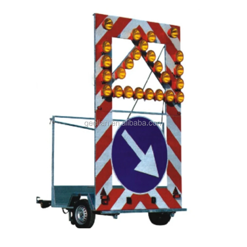Solar Traffic Sign Broken Arrow Trailer With Ce Buy Broken Arrow
