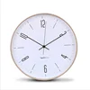 wholesale price modern simple style wall clock home decoration and decorative round wall clock for living room