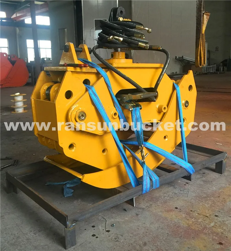 Varied Design Full 360 Degree Double Cylinders Hydraulic Timber Claw 