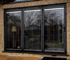 Gaoming aluminium sliding windows price list/frameless sliding windows/window insulation kit