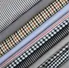 polyester yarn dye strip plaid pattern fabric for suit men's cloth lining Pocket polyester strip fabric