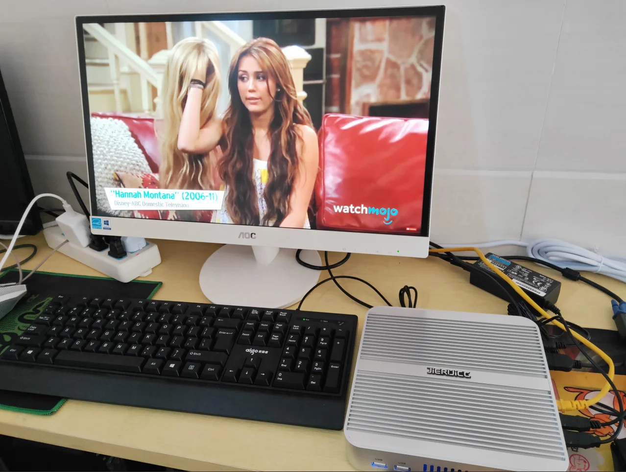 DP Mini PC HD dusl display  Intel Core i5 7260U  Aluminum Alloy Case Mini pc HTPC Support 4K HD display 7*24hours work Optical