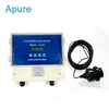 Apure mini rs485 low cost digital float level gauge ultrasonic water sensor liquid level meter for sewage farm
