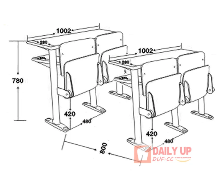 Floor mounted University Classroom Seating Manufacturer Modern Wooden Folding Auditorium Desk And Chairs College Sets Furniture