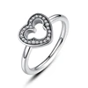 LZESHINE Cute Hollow Zircon Mice Head Diamond Gemstone Mounting Jewelry Type Ring PSRI0030