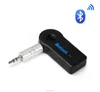 Mini Wireless BT Car Kit Hands free 3.5mm Jack Audio Receiver Adapter AUX with Mic for Speaker Headphone