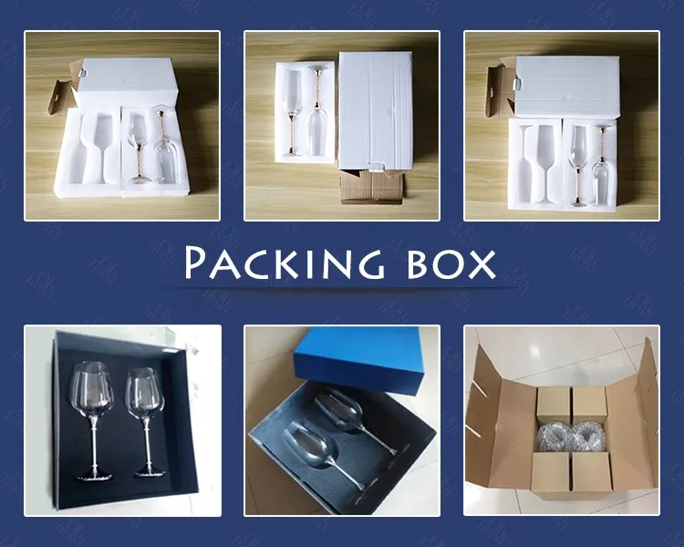 Crystal Fancy Giant Custom Glassware Manufacturer Drinking Wine Glasses