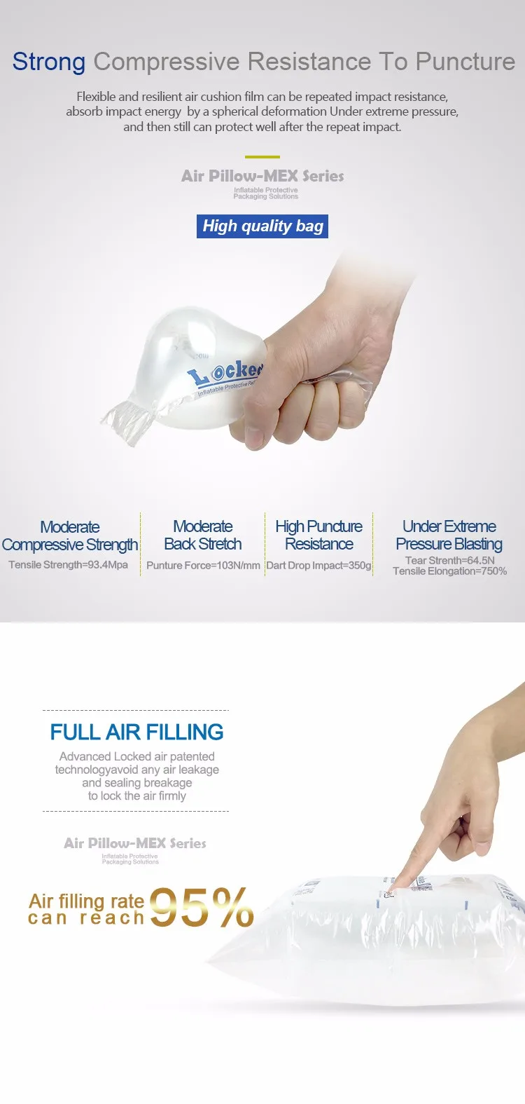 New Air Protective Packing Air Filled Bags Packaging Buy Air Filled