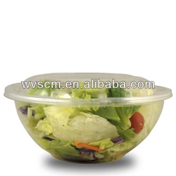 24 Oz Biodegradable Compostable Clear Plastic Salad Bowl Buy Kunststoff Salatschussel 24 Unzen Plastikschussel Einweg Kunststoff Schussel Product On Alibaba Com