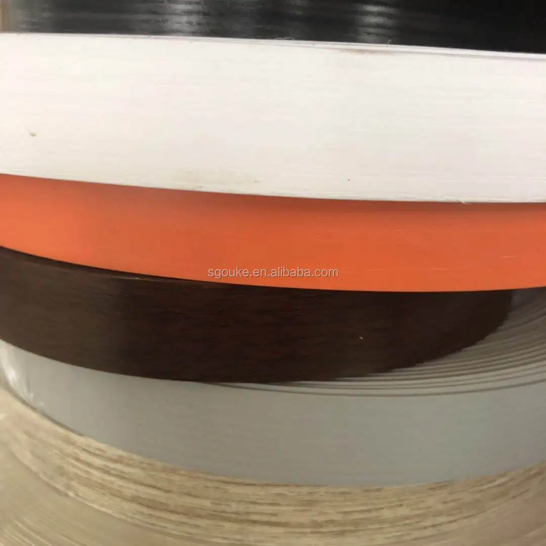 Pvc Edge Banding 50mm /pvc Edge Banding Flexible Plastic Strips For
