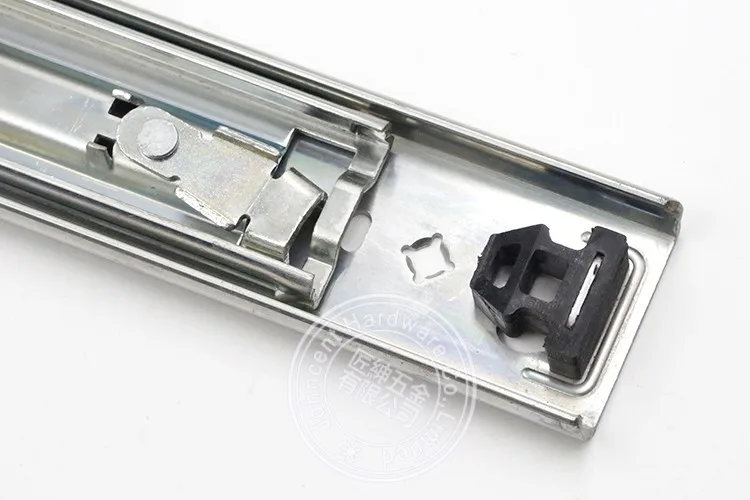 durable 53mm width lock in and lock out fridge slide for truck