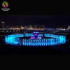 Kazakhstan Water Music Dancing Floor Fountain Playing In Outdoor Ground