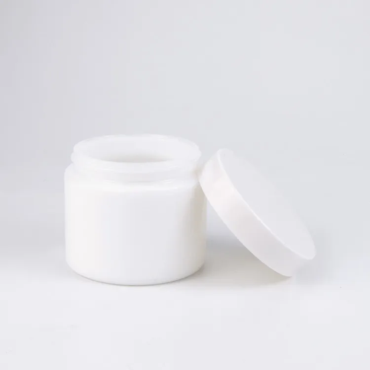 Wholesale 1 Oz 2 Oz White Ceramic Cosmetic Jars With White Lids - Buy ...