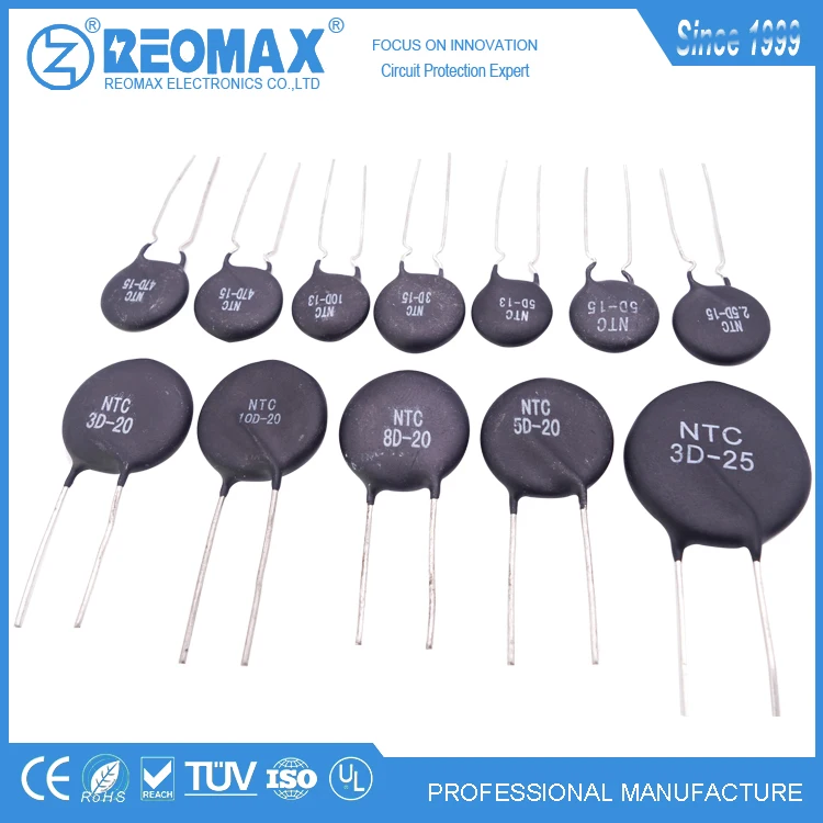 Strong Power Electric Equipment Mf72 Ntc Thermistor 22d15 30d15 33d15 47d15 120d15 For Bulb