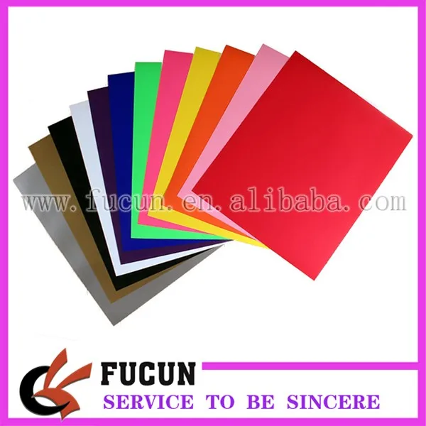 PVC Heat Transfer Vinyl sheet for T Shirts,Hats,Clothing,12 Assorted Colors.jpg