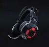 RGB gaming headphone with 7 colors of LED light true 7.1 surround