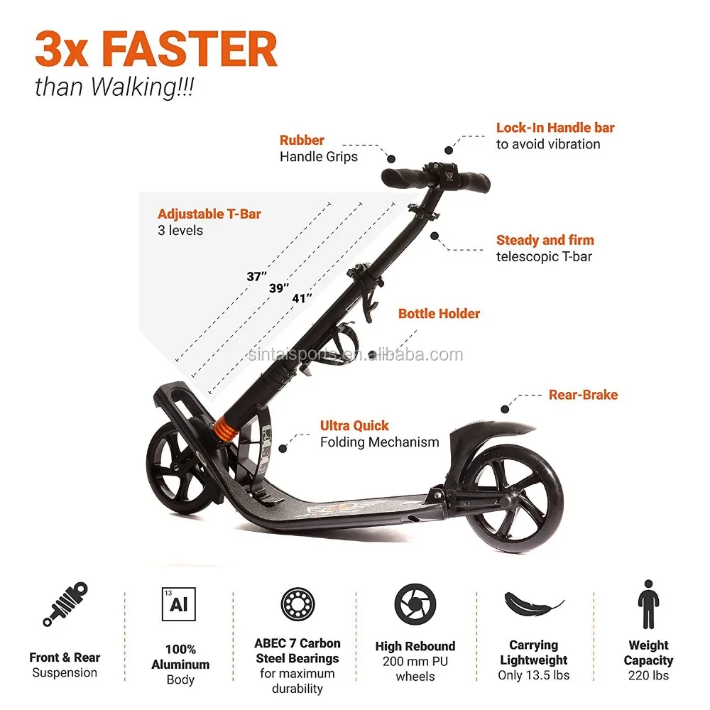 Design Oxelo Town 9 Kick Scooter 