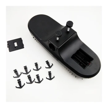 Revolving Motorized Tie Rack Battery Wall Mounted Tie Closet