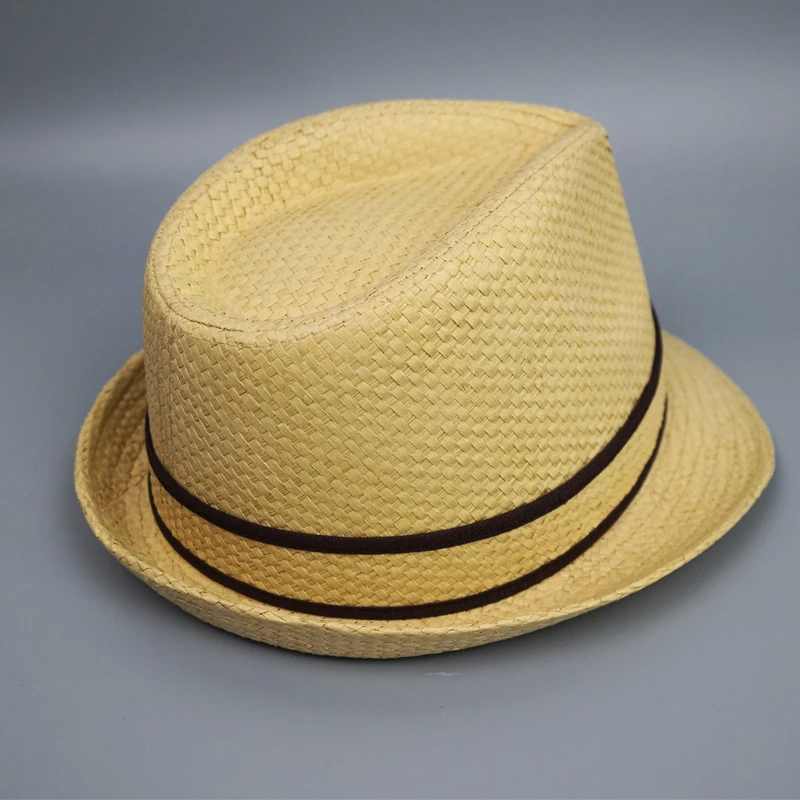 Paper Promotional Hat Men's Cheap Straw Fedora Hat Buy Men's Fedora