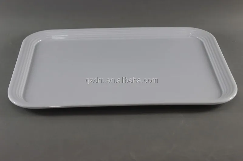 13-15-17inch Melamine Rectangle Tary White Seving Tary