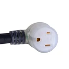 8AWG/3 40AMP 溶接コード 50A 延長コードポータブル Welde/溶接延長コード ETL 点灯レセプタクル 8AWG