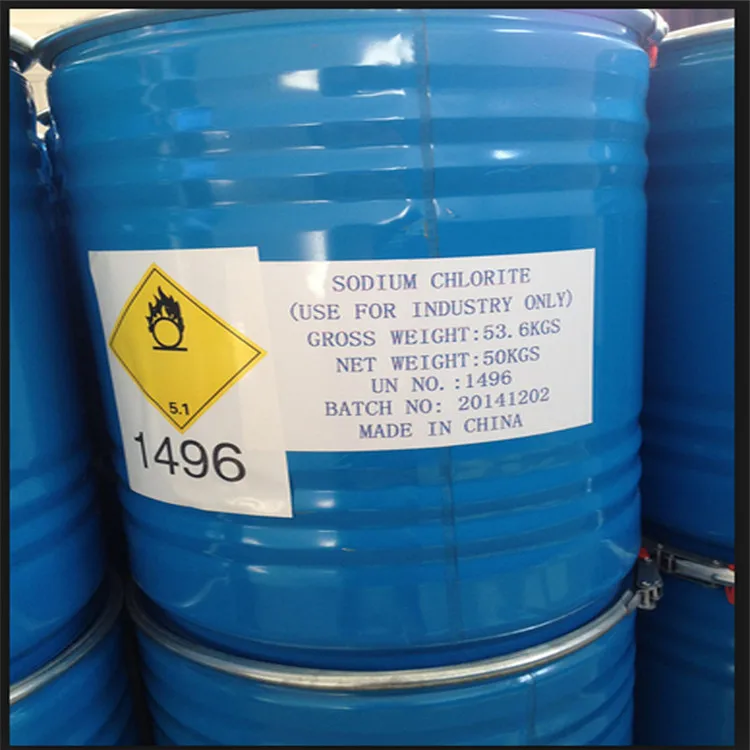 Industrial Grade Sodium Chlorite 25 Solution 80 Powder