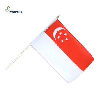 Quick Turnaround Custom Logo Image Handflags Buy Top Shut