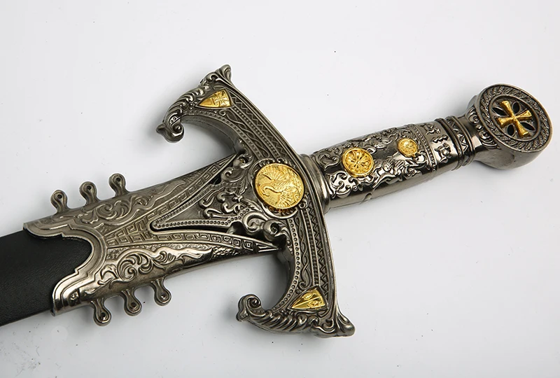 中世の十字軍の騎士テンプラー本物の剣 Buy 団剣 中世 騎士騎士剣 Product On Alibaba Com
