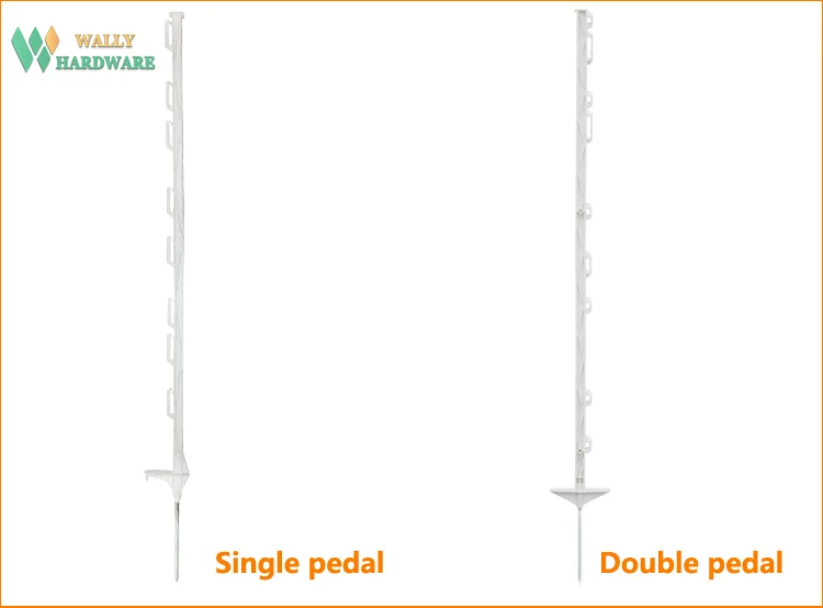 Electric Fencing Fence Stakes Poles 105cm With Spike