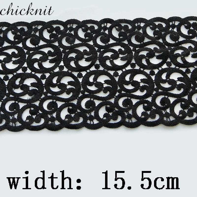 cheap black lace trim