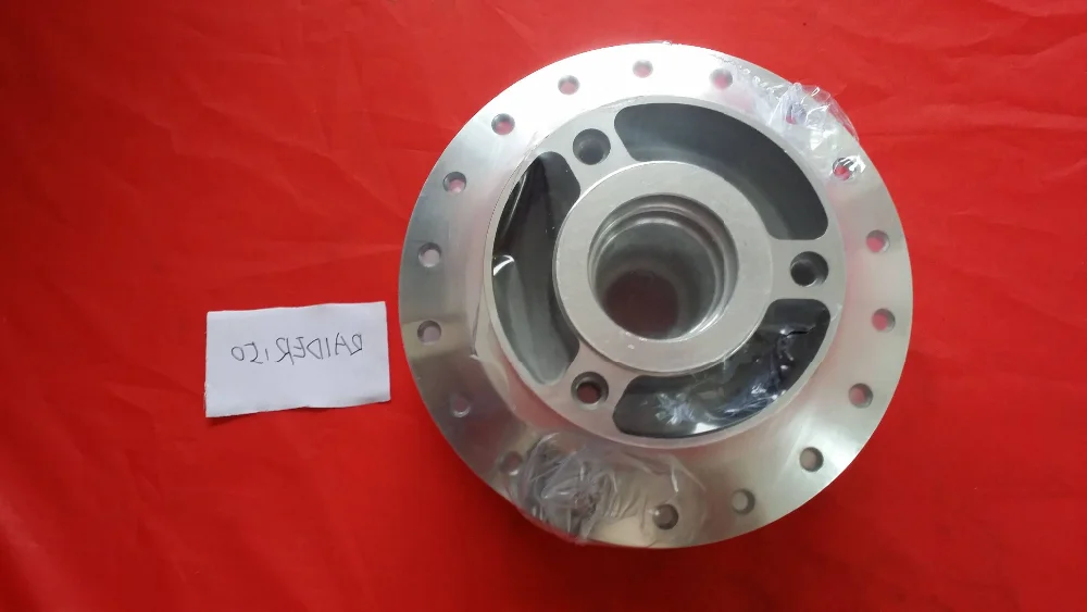 Raider 150 motorcycle front rear wheel hub