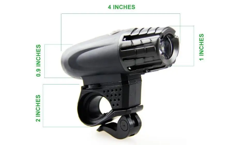 New 300 lumens 2256 bike lights USB charging headlights with mountain bike warning taillights