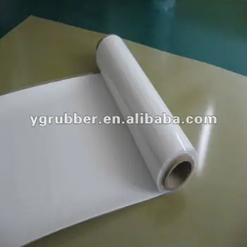 Sticky Back White Silicone Rubber Sheet 