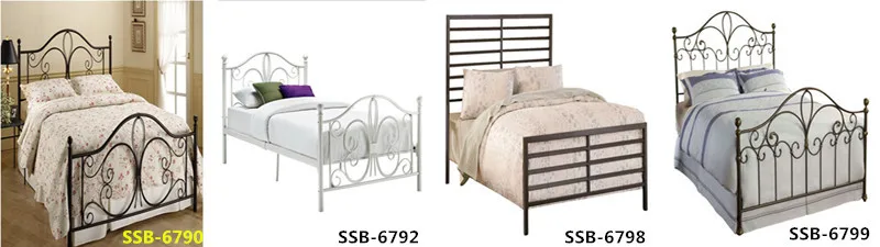 European Style Design Factory Low Price Bedroom Furniture Stainless European Style Design Factory Low Price Bedroom Furniture Stainless Steel Bed Beds In