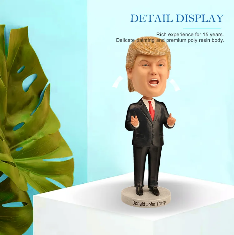 trump dashboard bobblehead