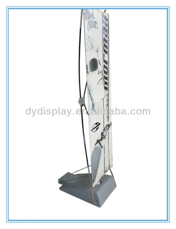 Outdoor Folding Antiwind X Banner Stand With Water Base Buy Outdoor Water Based Sign Stand