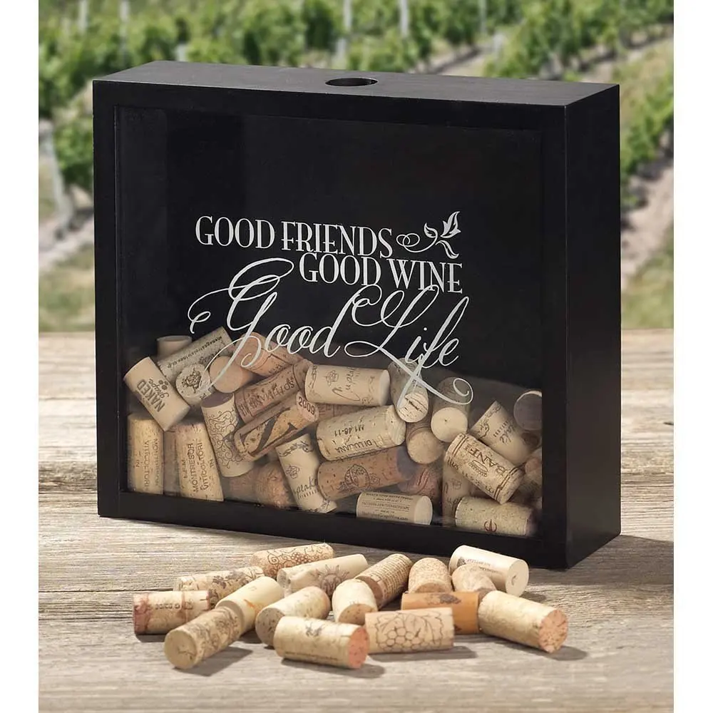 Wooden Shadow Box Wine Cork Cork Display Box Beauty Photos Frame Buy