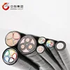 RVVZ22- 3*185+1*95 Copper conductor flame retardant and PVC insulated steel tape armored PVC sheath Flexible armored power cable