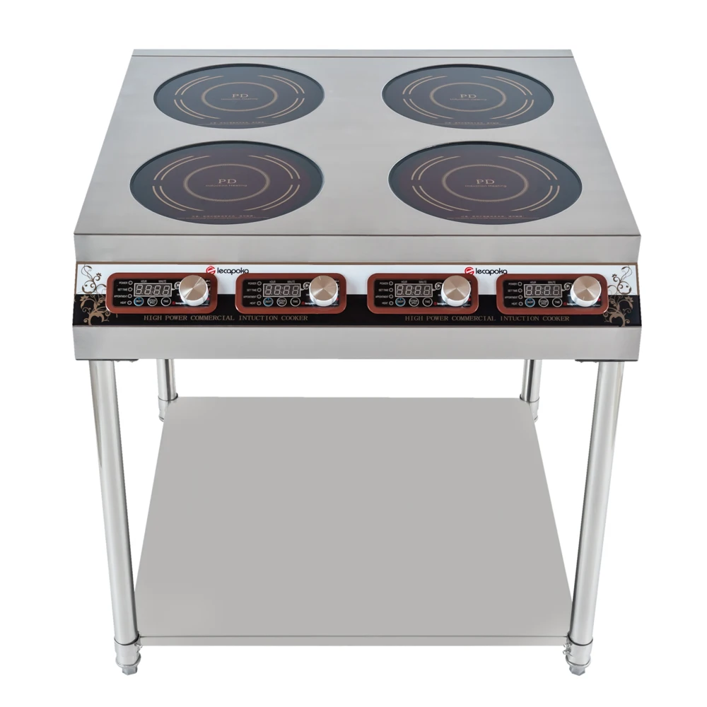 220v 3500w Stainless Electrical Kitchen Equipment Fast Food Commercial